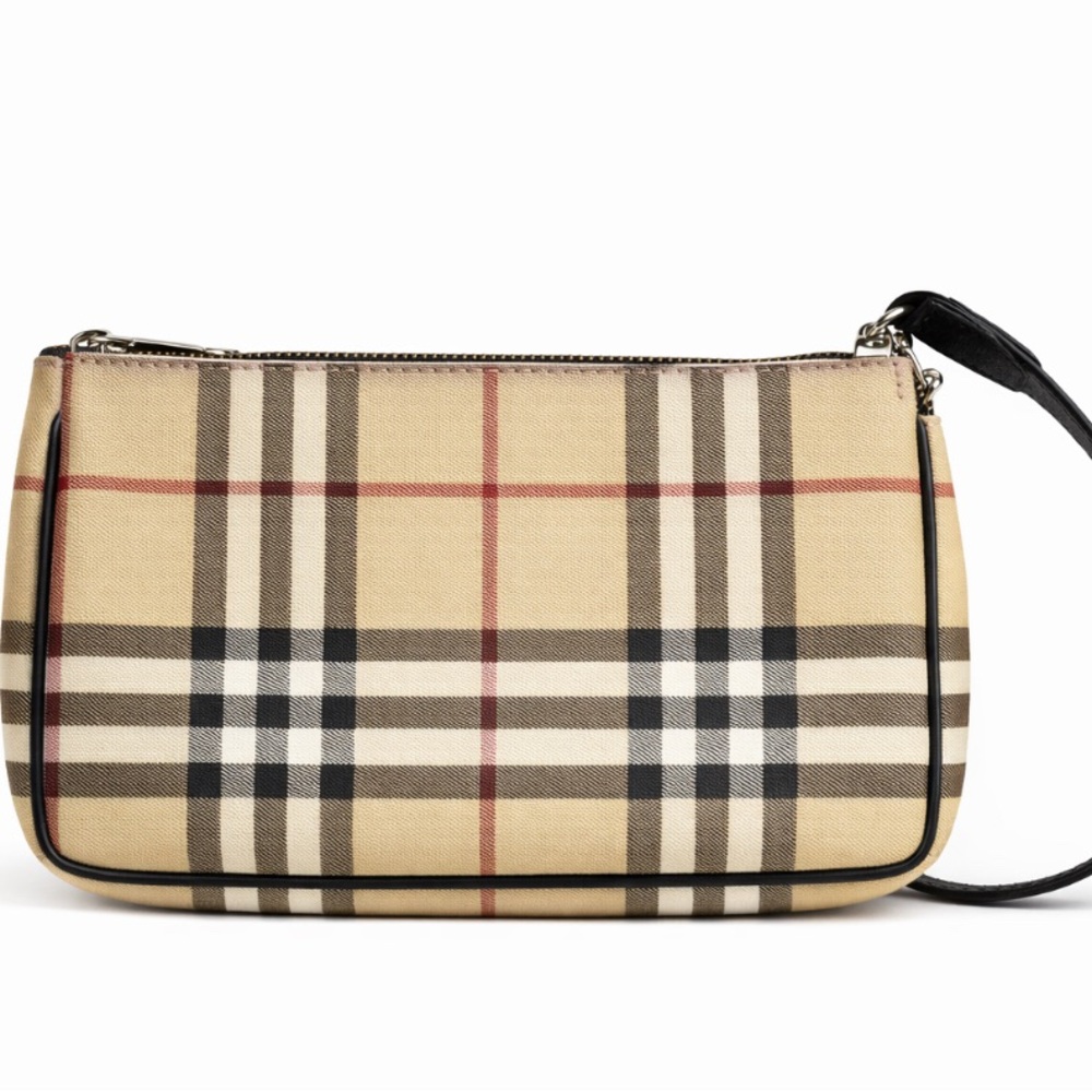 ❌SOLD❌ Burberry Nova Check Wristlet / Pouch – Made in Italy + 100% Authetic